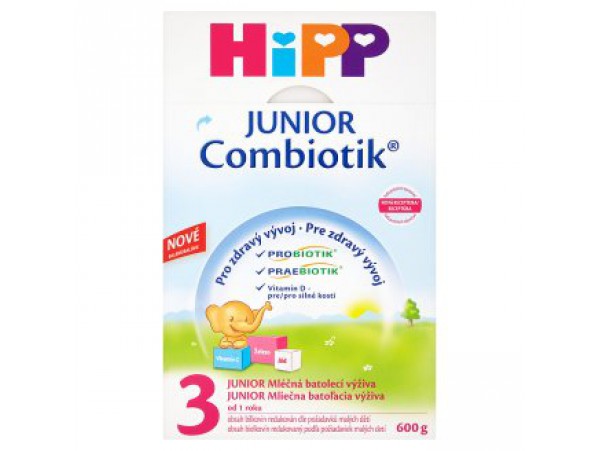 HiPP 3 JUNIOR combiotik сухая молочная смесь от 1 года 600 г